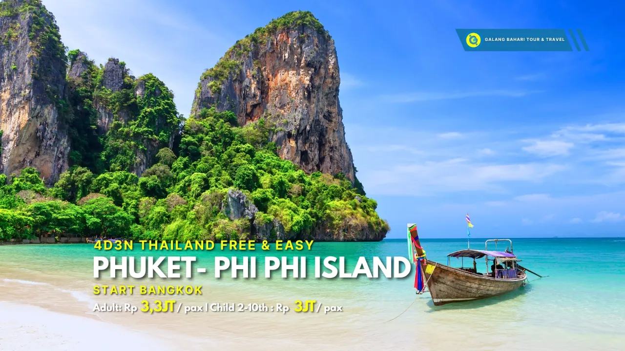 Phuket- Phi phi Island 4D3N - Start Bangkok